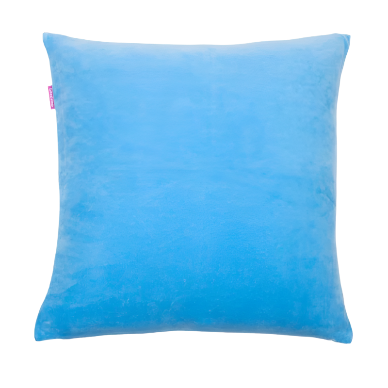 Cotto Wohnen Farbenfreunde Kissenhuelle Eckig Pool Blue