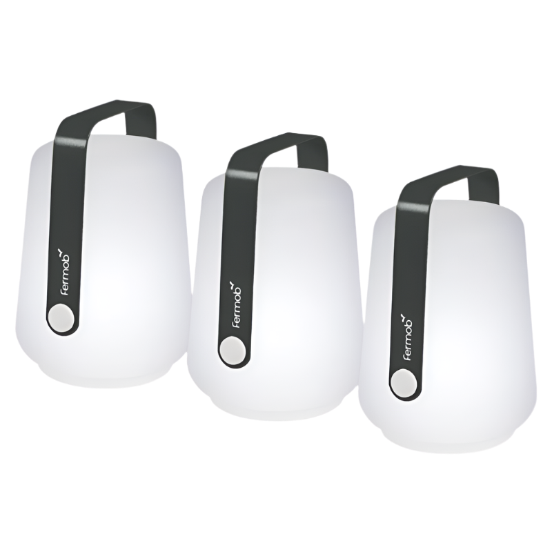 Cotto Wohnen Fermob Balad Lampe 3 er Set Anthrazit