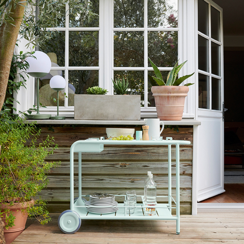 Beistelltisch/Rollende Bar "Luxembourg"