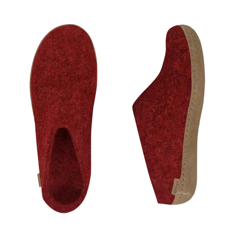 Glerup Slip-On mit Ledersohle