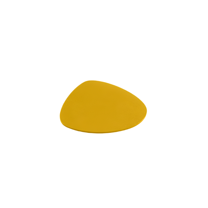 Cotto Wohnen Hey Sign Glasuntersetzer Stone | 3mm Curry