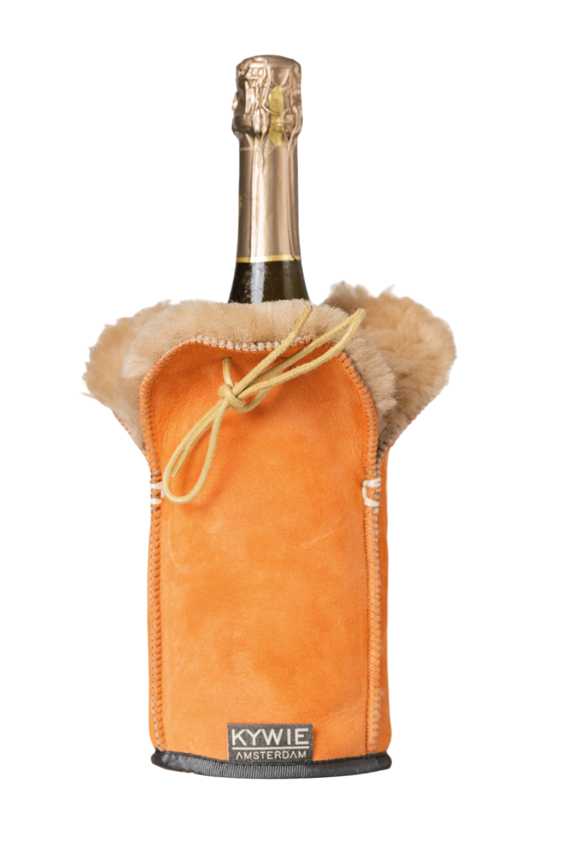 Kywie Amsterdam Flaschenkuehler Champagne orange