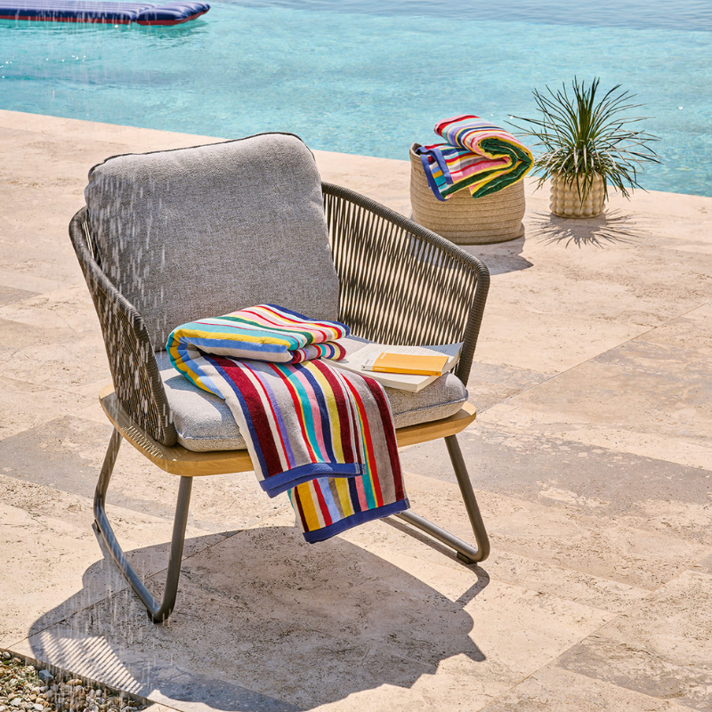 Lounge Sessel "Denia" mit Rücken & Sitzpolster