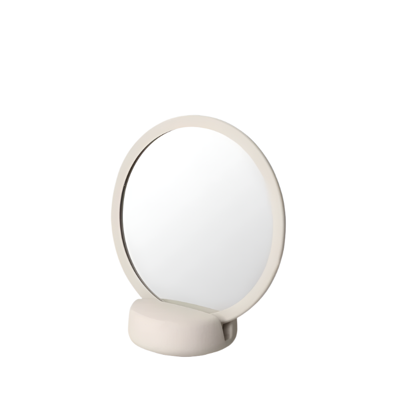 blomus Kosmetikspiegel SONO in der Farbe creme als Badaccessoire