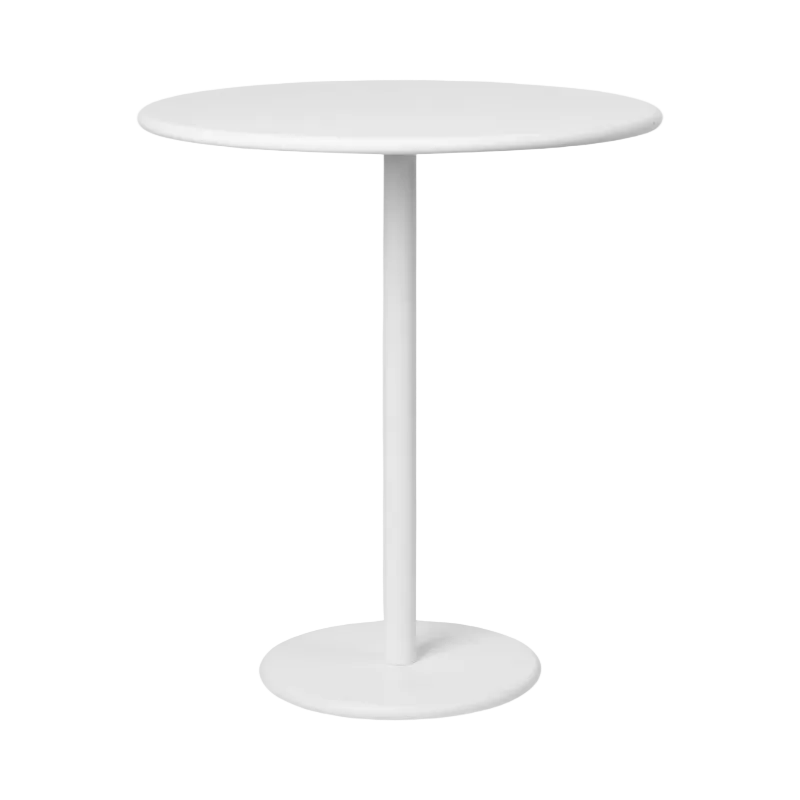 blomus STAY Beistelltisch in der Farbe weiss, Outdoor Beistelltisch
