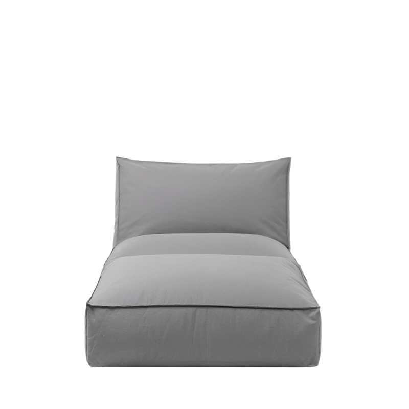 Outdoor Bett Stay "S" von Blomus inklusive gratis Schutzhülle in der Farbe Stone mit dem Format 180cm auf 80cm