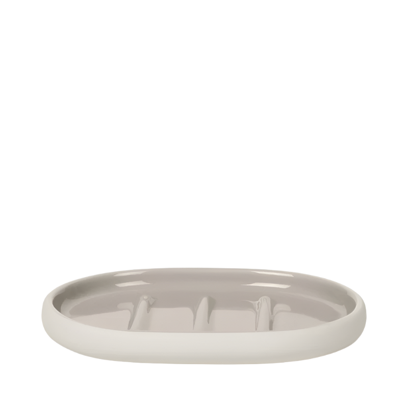 blomus Seifen schale Sono als Badaccessoire in der Farbe creme