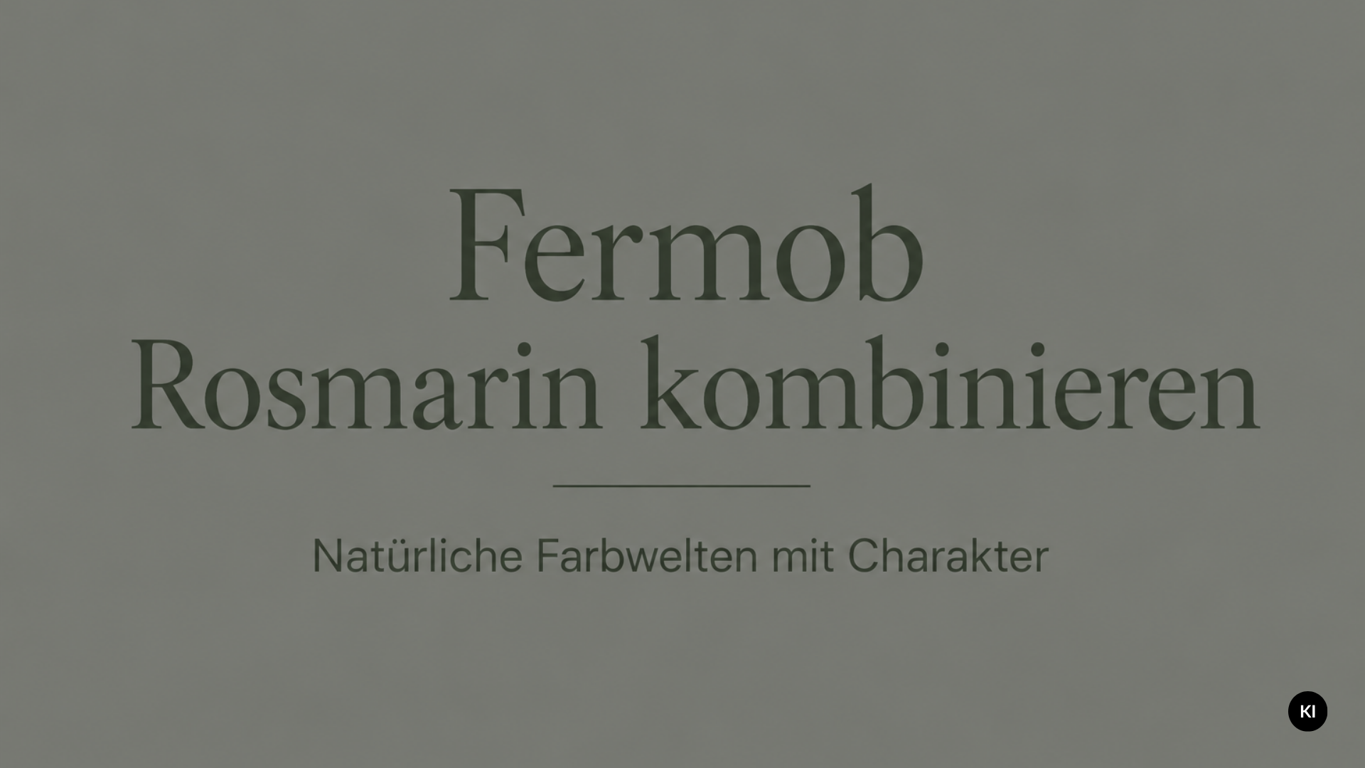 Fermob Rosmarin kombinieren – Natürliche Farbwelten für Garten, Terrasse und Balkon
