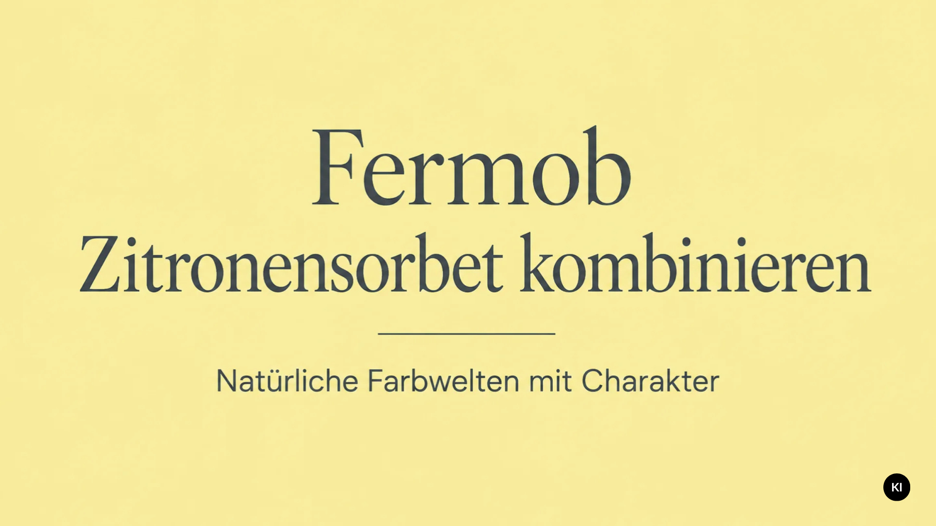 Fermob Zitronensorbet kombinieren – Frische Farbwelten für Garten, Terrasse und Balkon