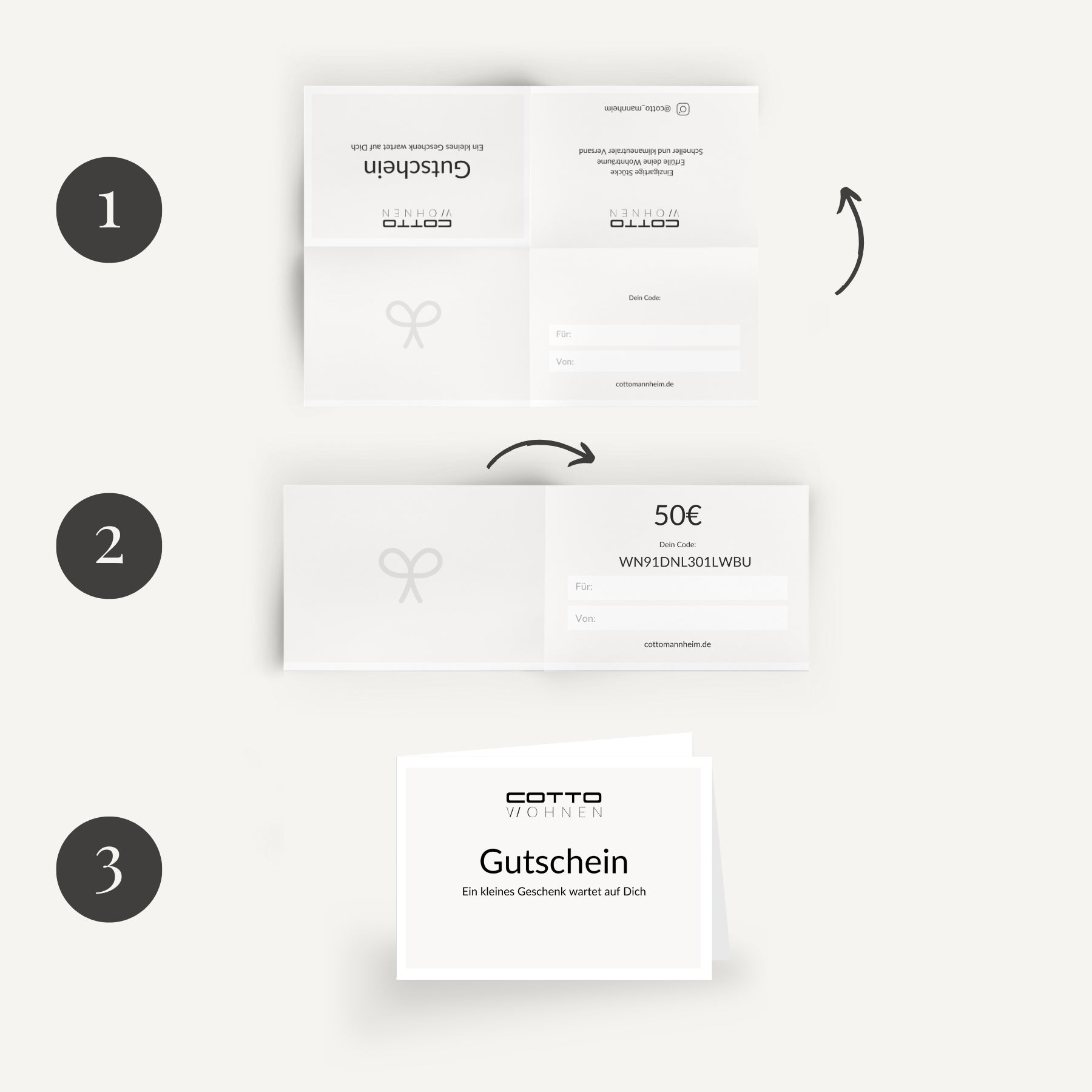 Gutschein zum Ausdrucken oder versenden