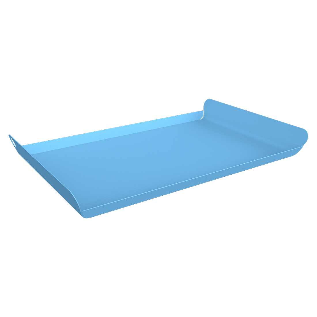 Tablett "Alto" 36x23.5cm - Maya Blau