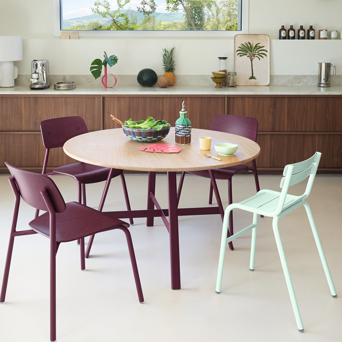 Tisch "SO´O" Ø117cm - Eiche