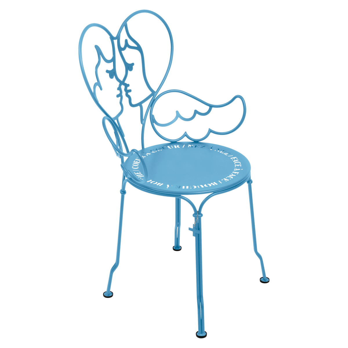 Fermob Stuhl Ange in Maya Blau