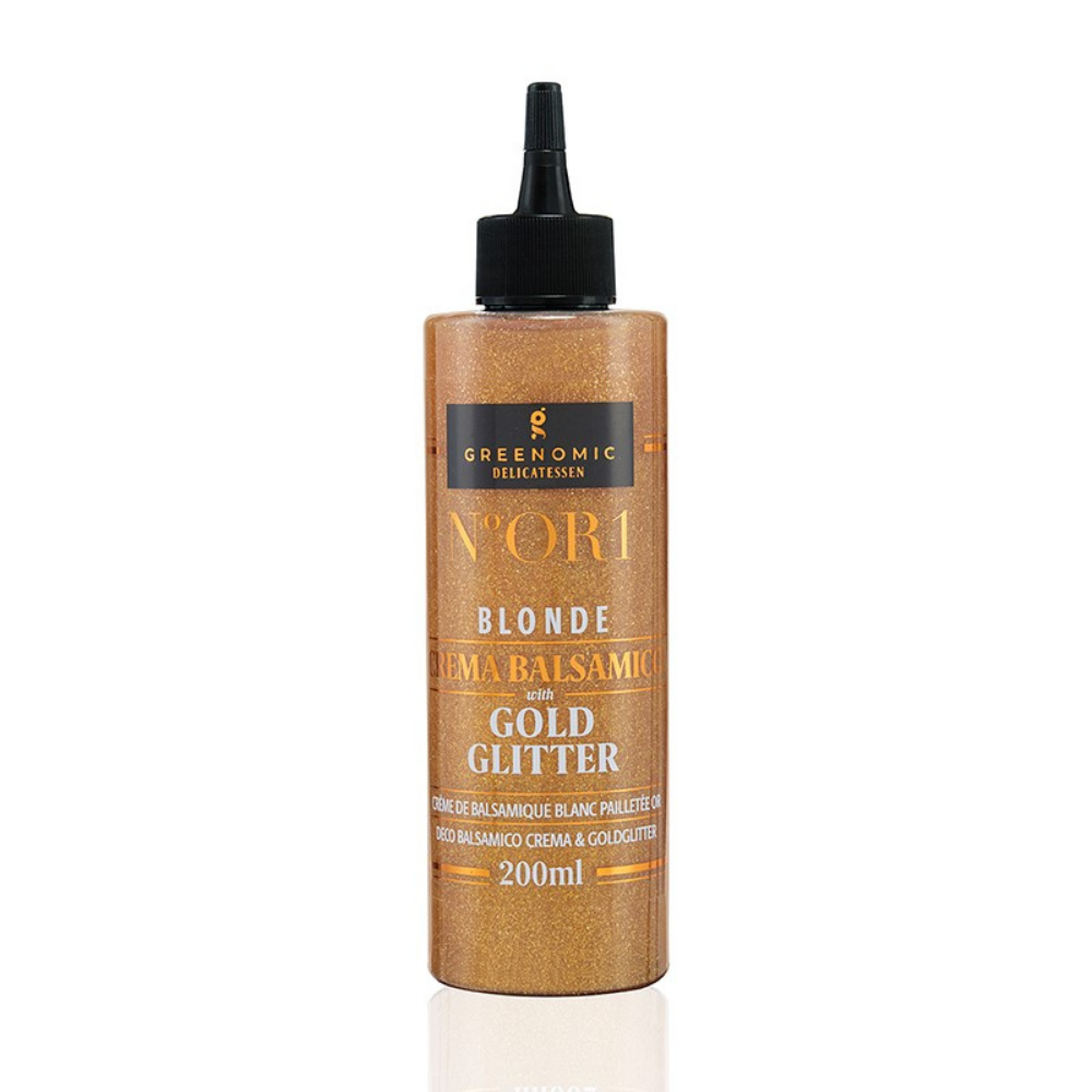 Balsamico "Crema" Blonde mit Gold Glitter - 200ml