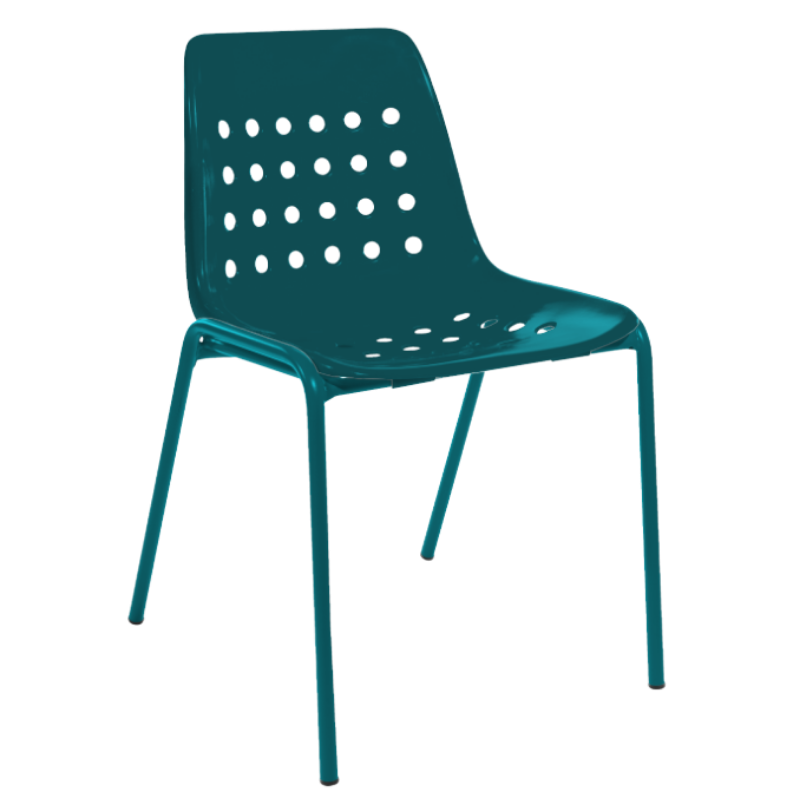 Schalen-Stuhl ohne Armlehne "Bermuda"