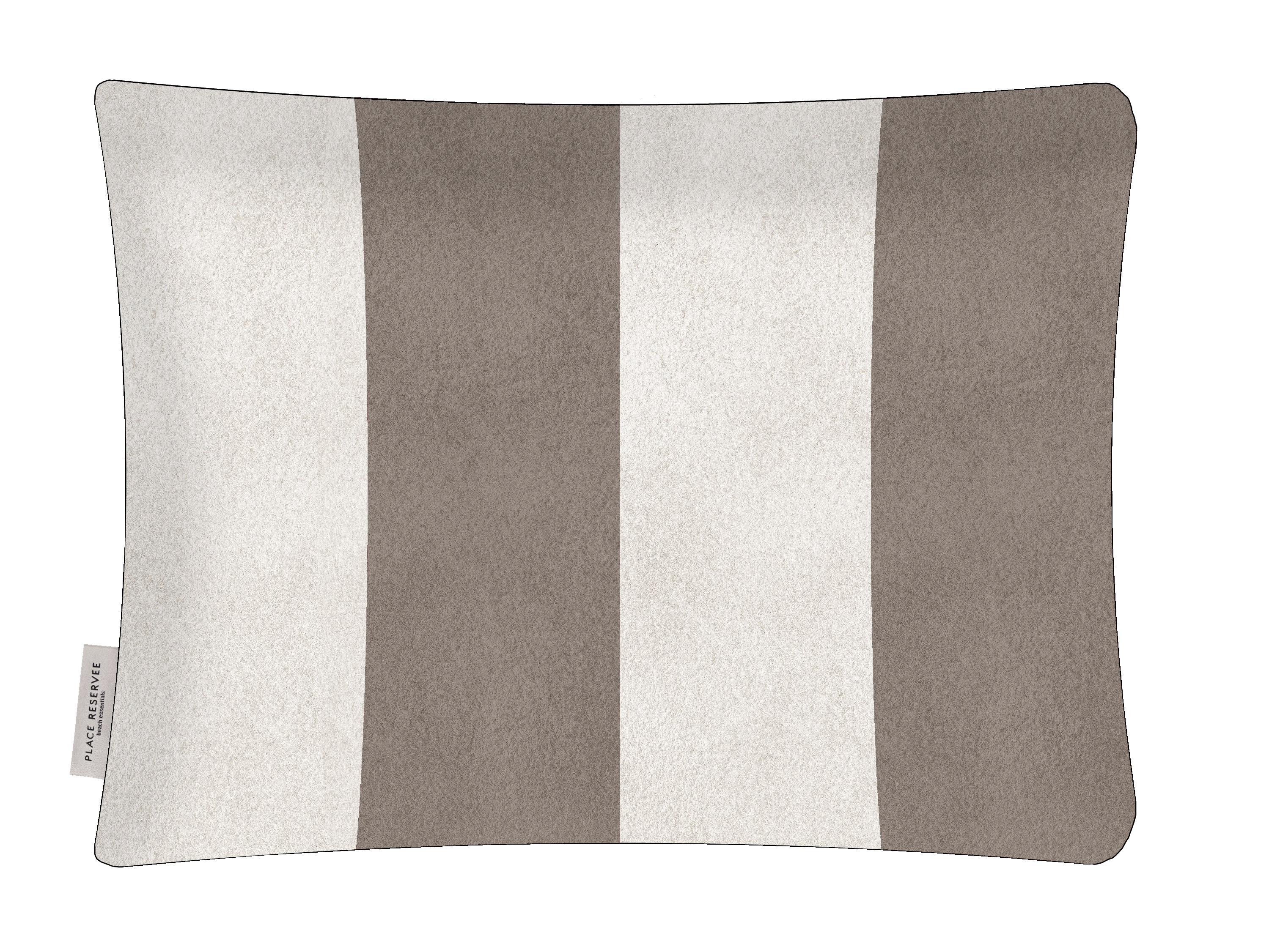 Kissen "PLACE RESERVEE" -30x40cm