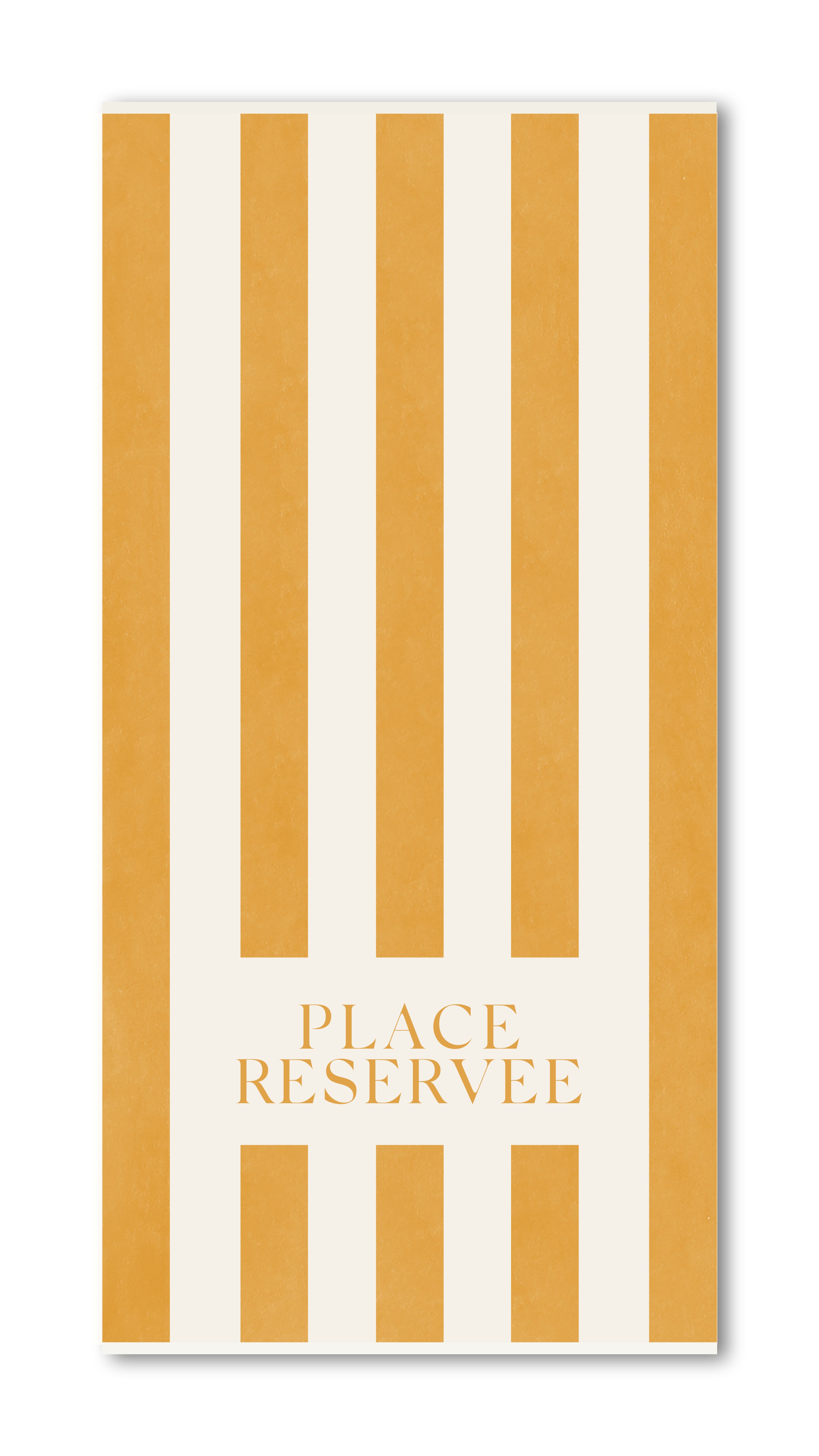Strandhandtuch "PLACE RESERVEE" - 100x200cm