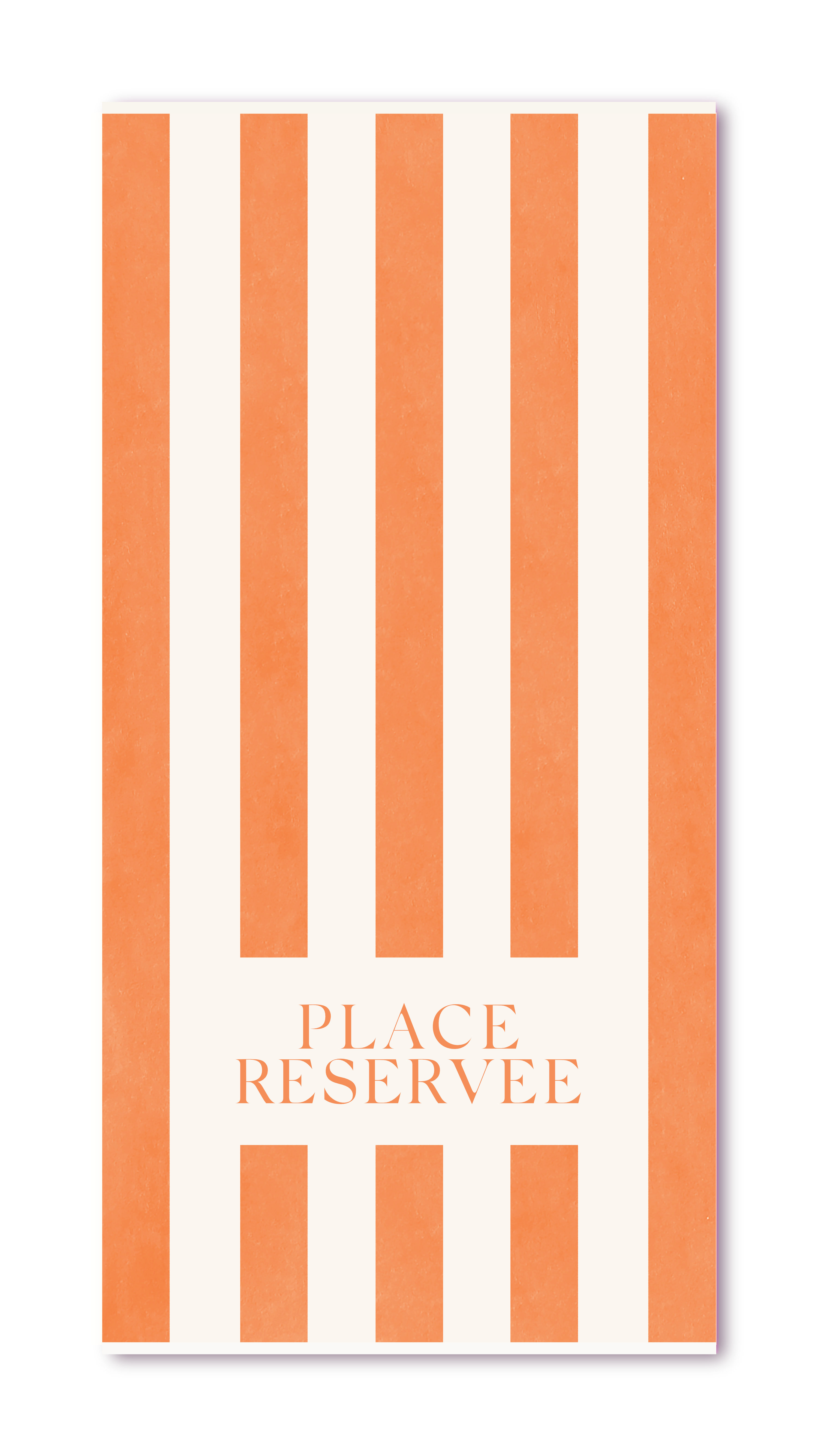Strandhandtuch "PLACE RESERVEE" - 100x200cm