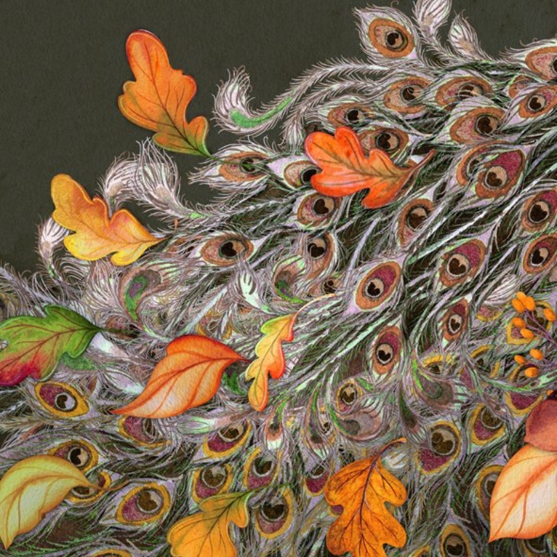 Papier Cocktail-Serviette - KELLY brown