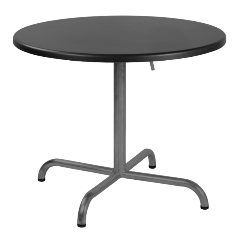 Glasfaser Tisch "Davos" ø75 - klappbar