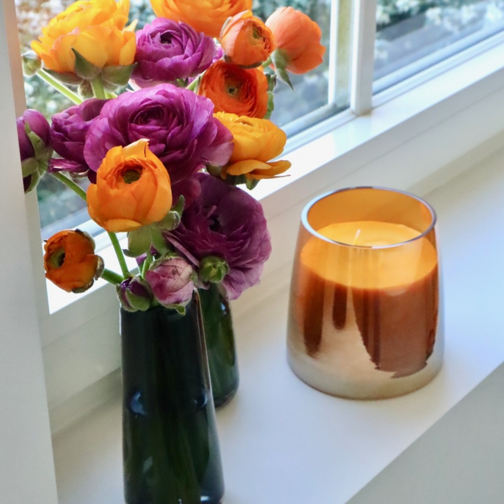Duftkerze "Amber Intense" – 3 Docht