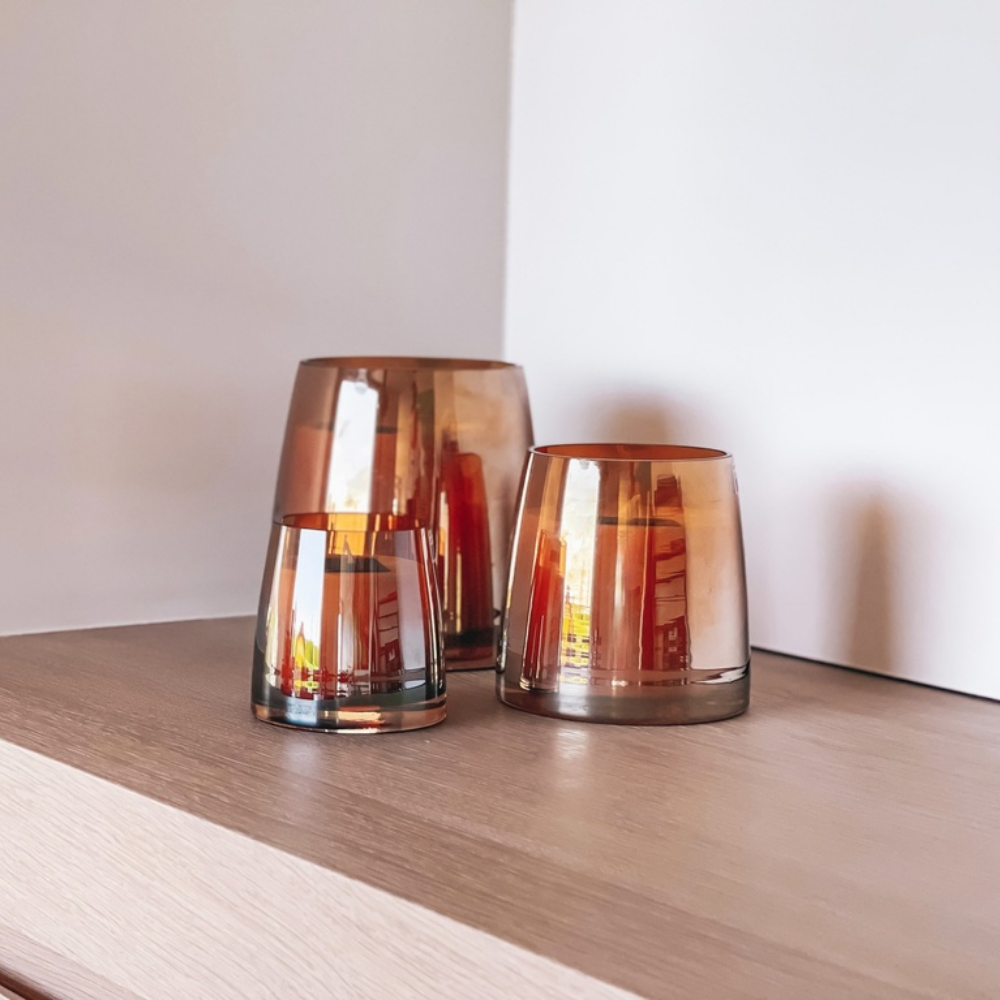 Duftkerze "Amber Intense" – 3 Docht
