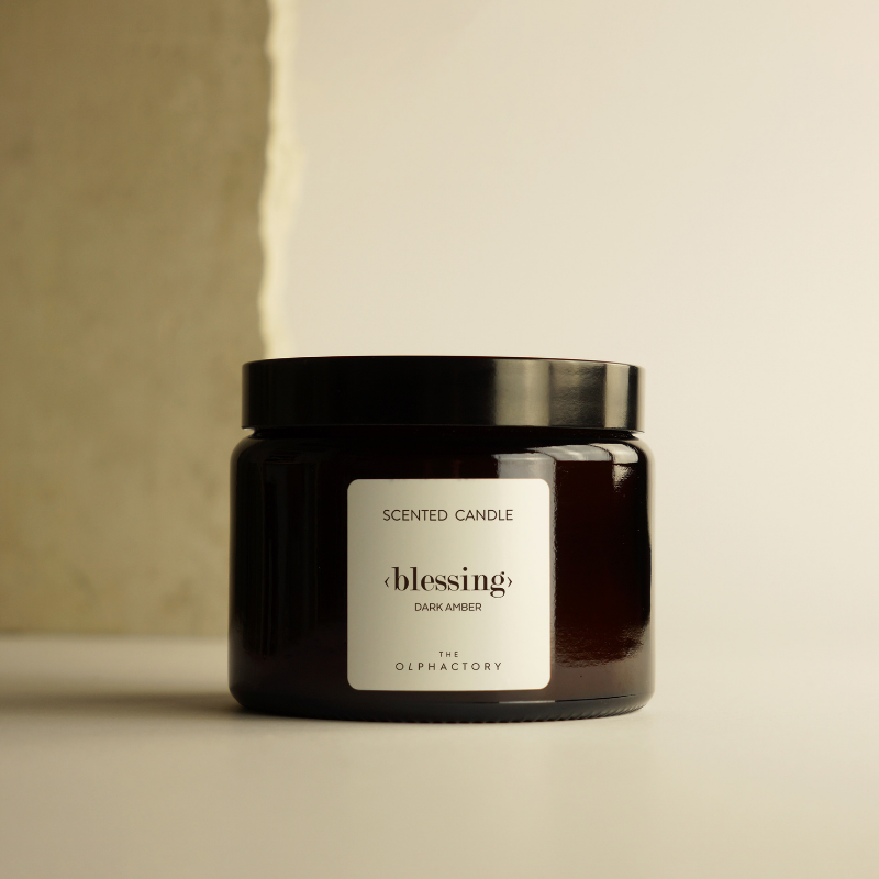 Duftkerze "BLESSING" - Dark Amber