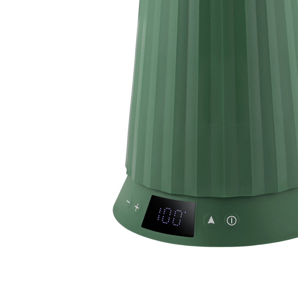 Elektrischer Wasserkessel "Plissé" mit Temperaturregelung