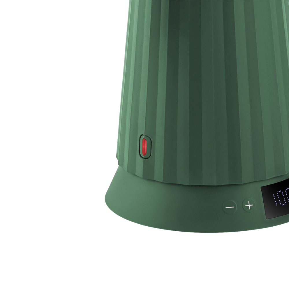 Elektrischer Wasserkessel "Plissé" mit Temperaturregelung