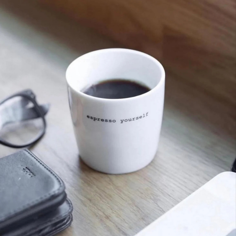 Espressobecher „espresso yourself“