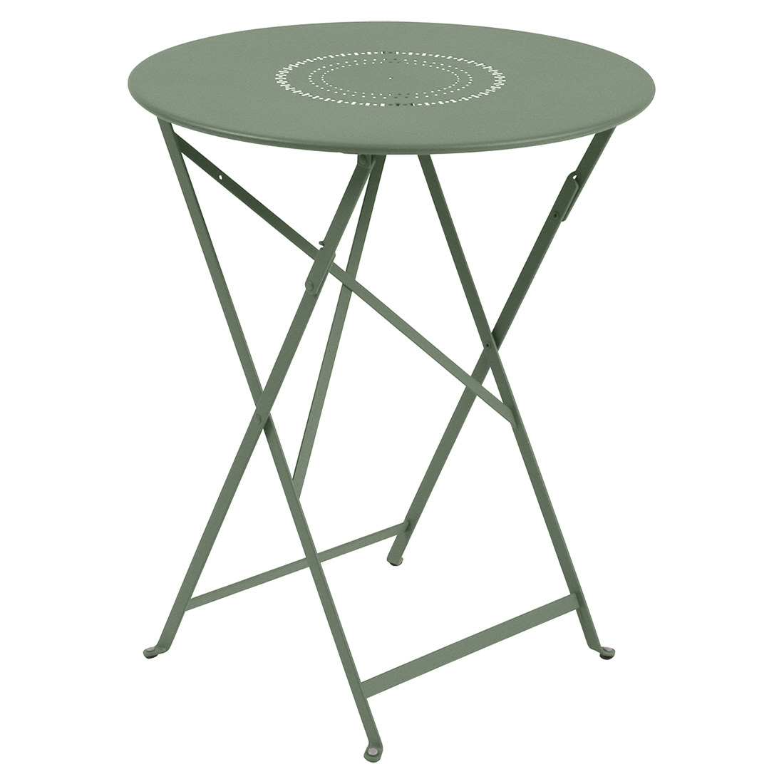 Metallklapptisch "Floreal" Ø 60cm