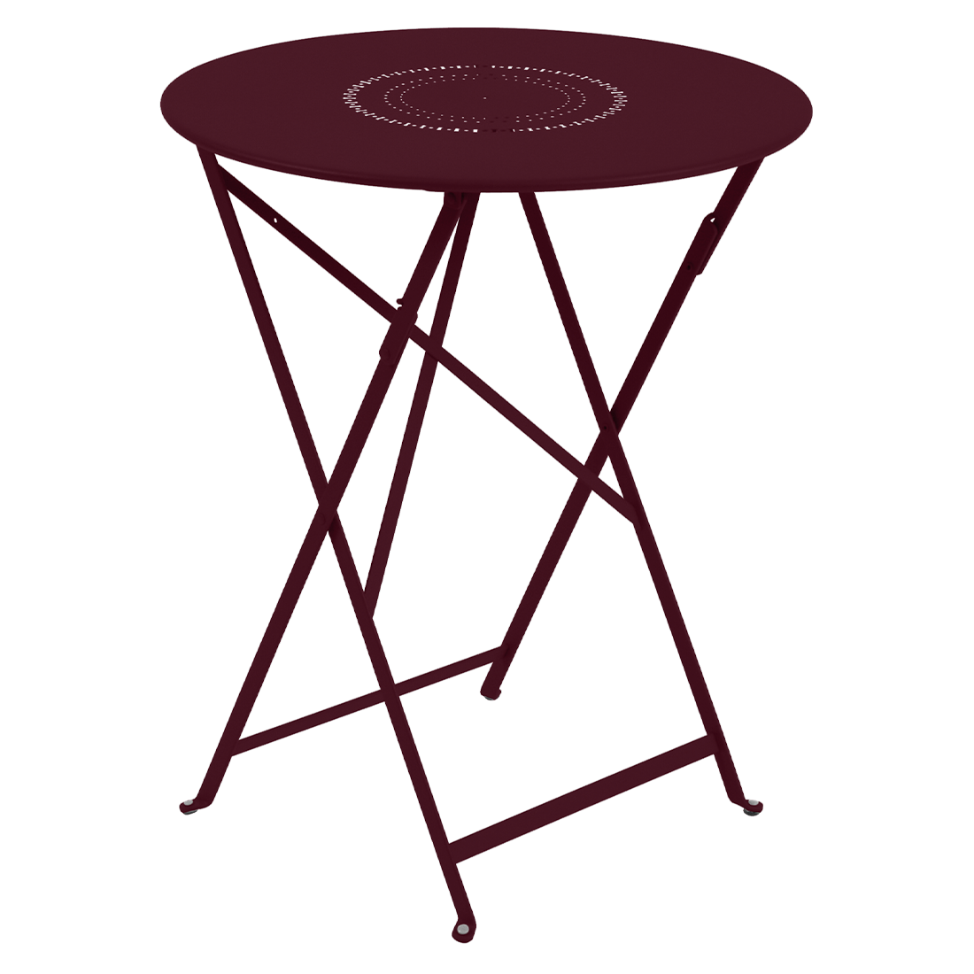 Metallklapptisch "Floreal" Ø 60cm