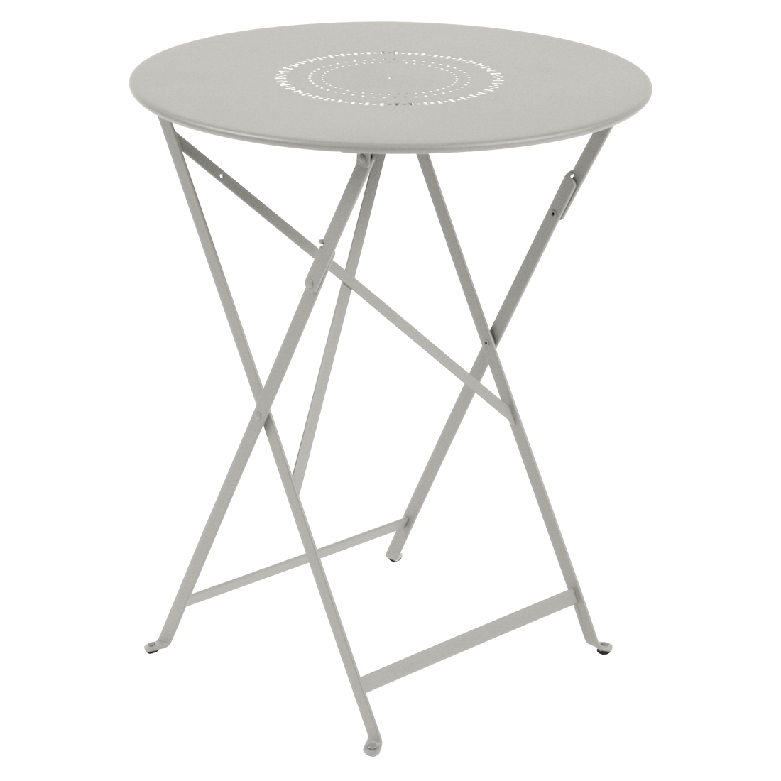 Metallklapptisch "Floreal" Ø 60cm