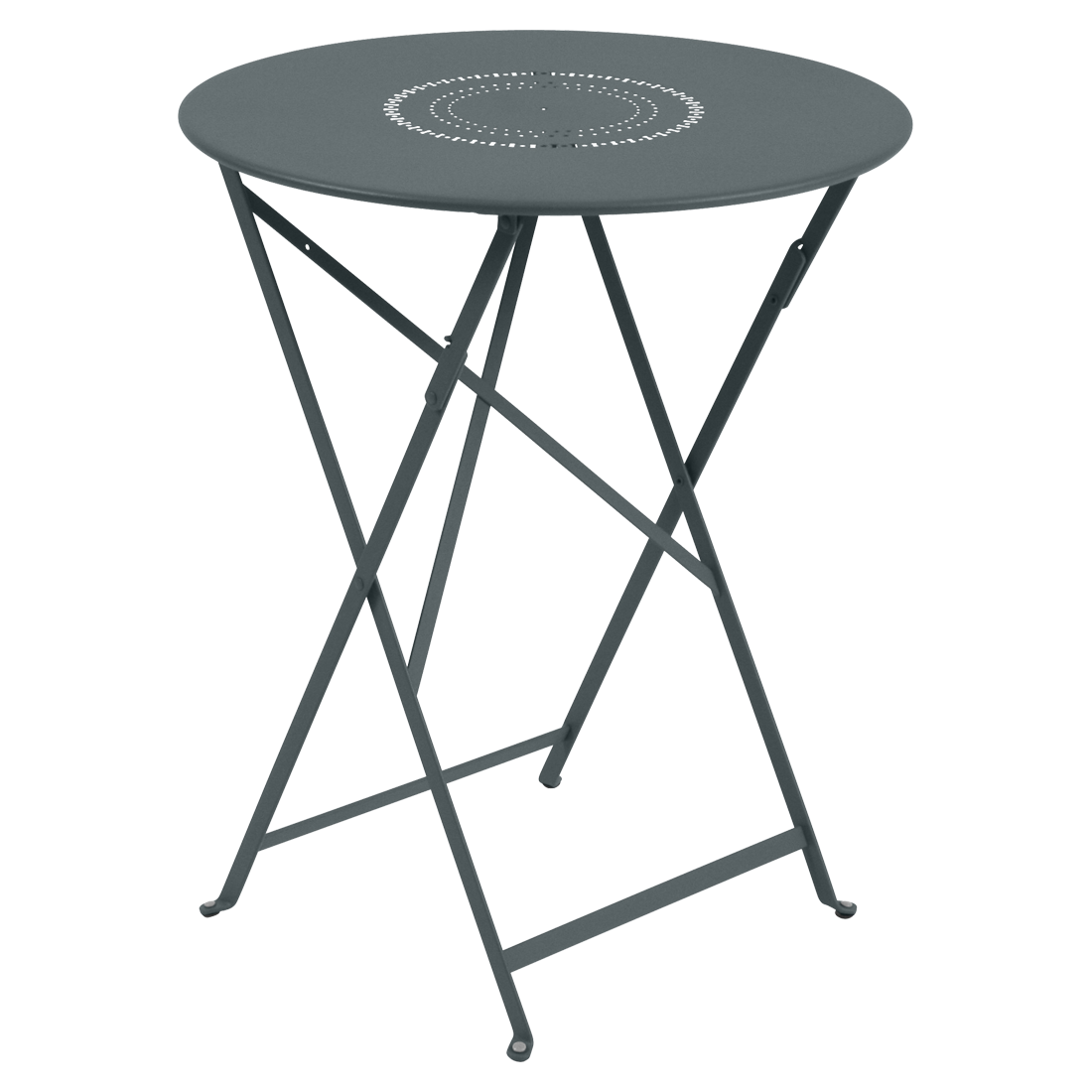 Metallklapptisch "Floreal" Ø 60cm