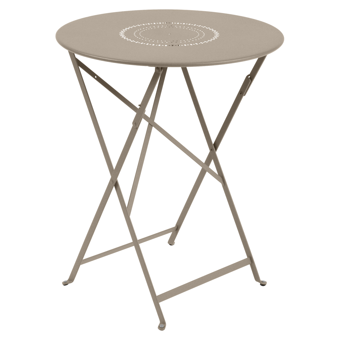 Metallklapptisch "Floreal" Ø 60cm