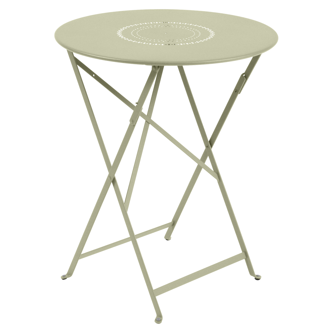 Metallklapptisch "Floreal" Ø 60cm