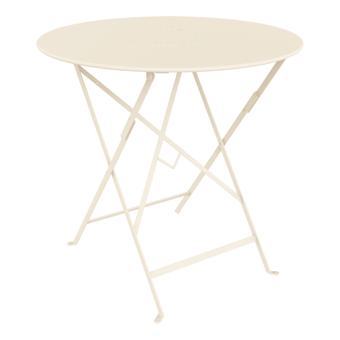 Metallklapptisch "Floreal" Ø 77cm