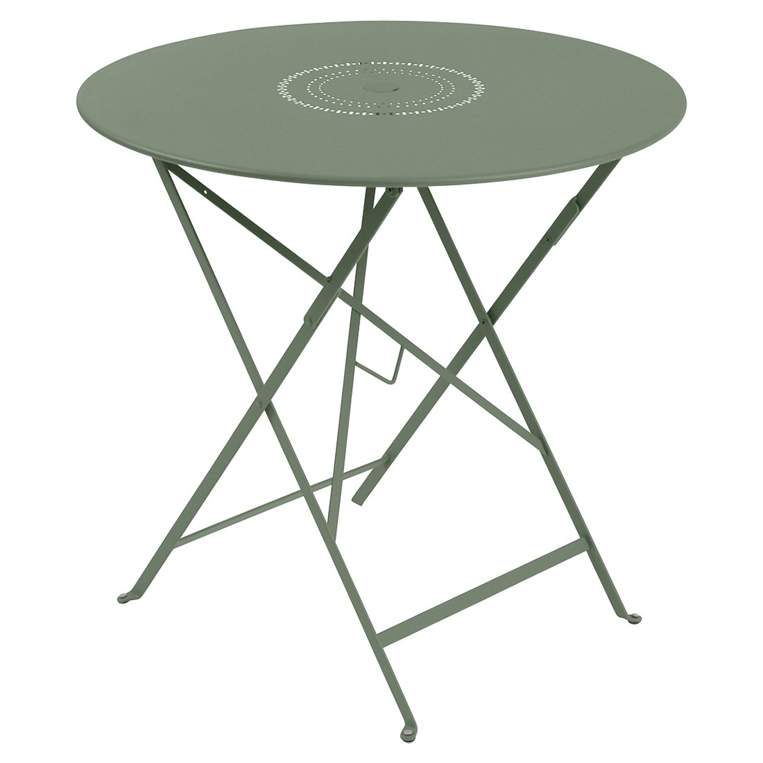 Metallklapptisch "Floreal" Ø 77cm