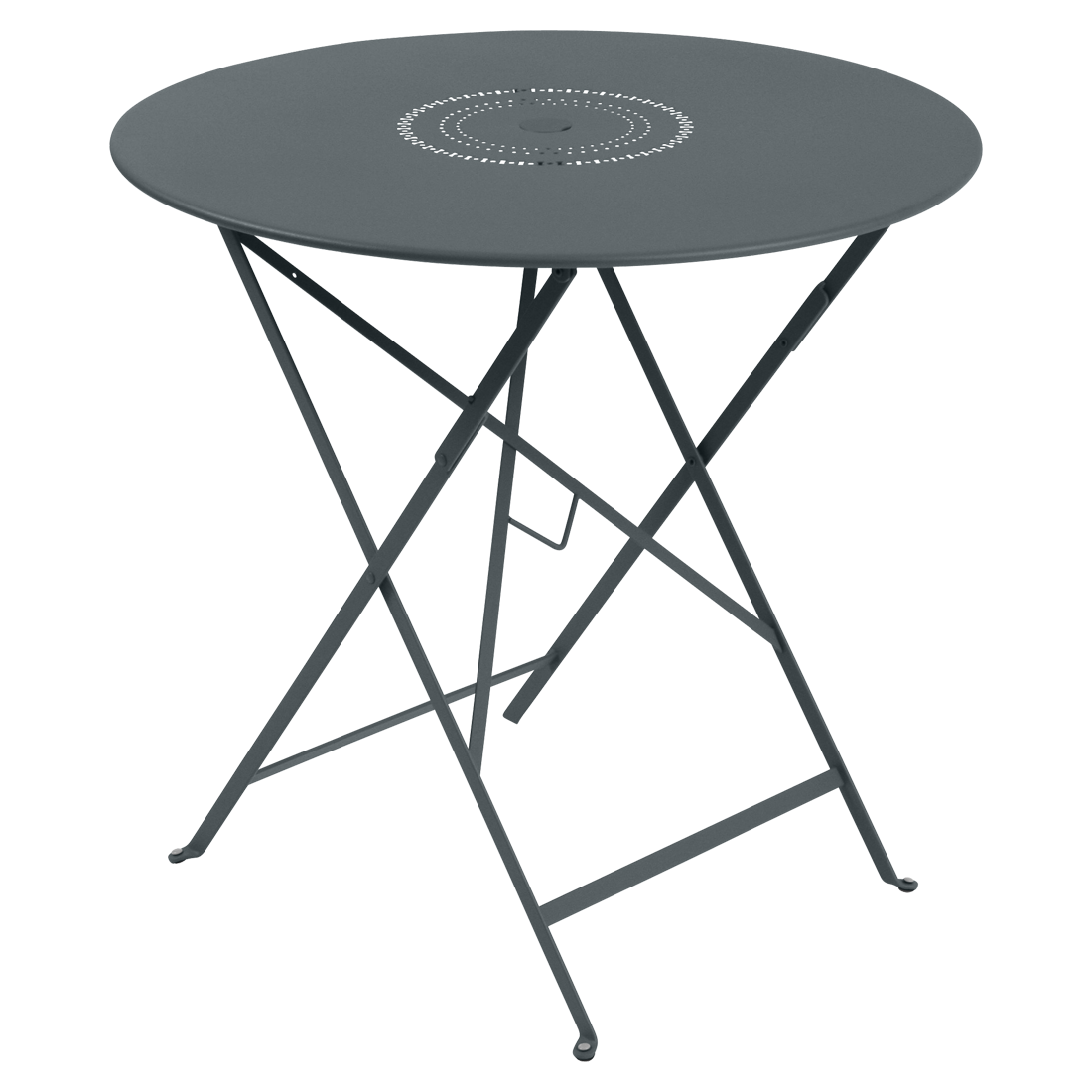 Metallklapptisch "Floreal" Ø 77cm
