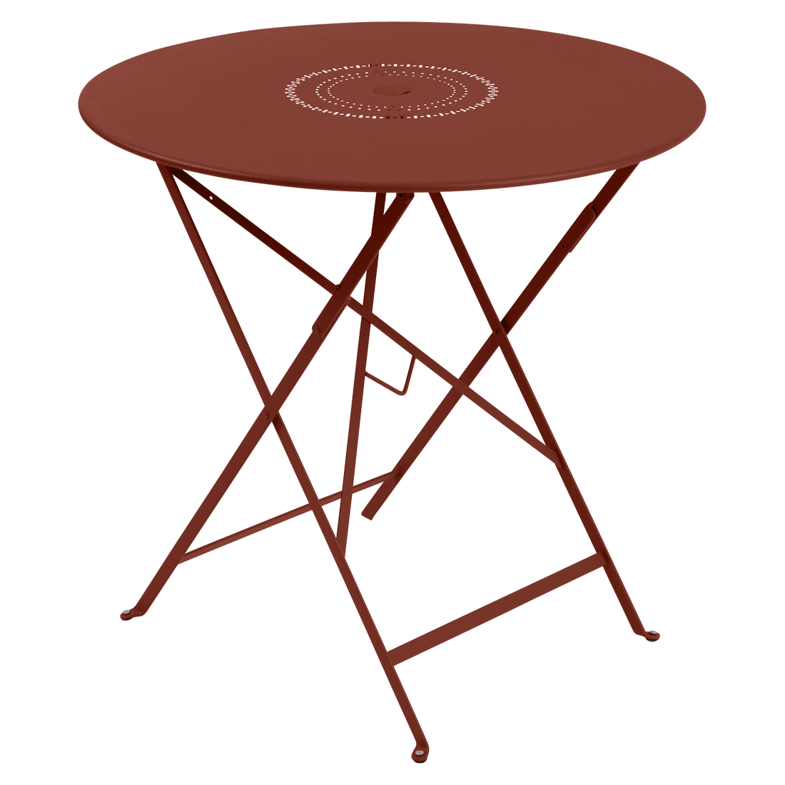 Metallklapptisch "Floreal" Ø 77cm