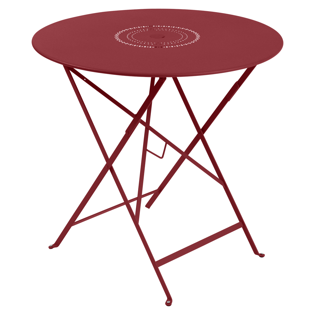 Metallklapptisch "Floreal" Ø 77cm