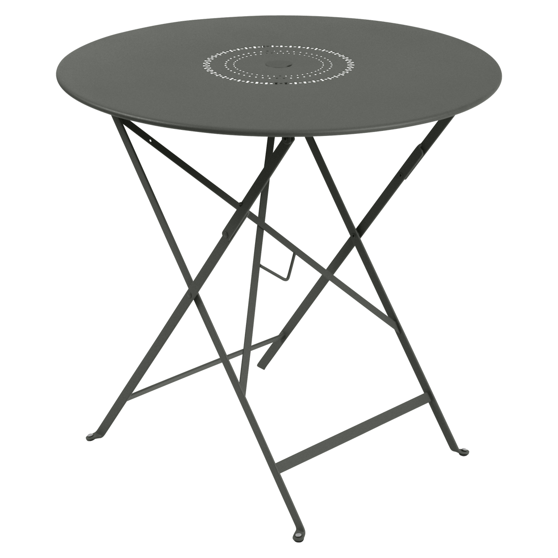 Metallklapptisch "Floreal" Ø 77cm