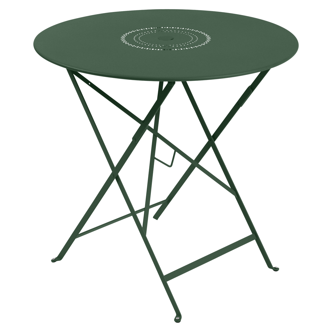 Metallklapptisch "Floreal" Ø 77cm