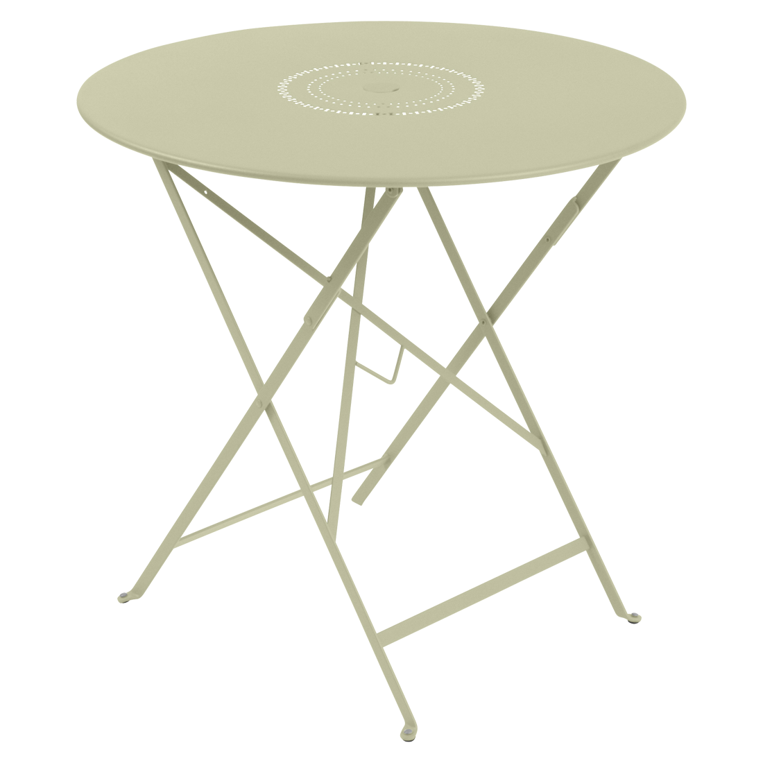 Metallklapptisch "Floreal" Ø 77cm