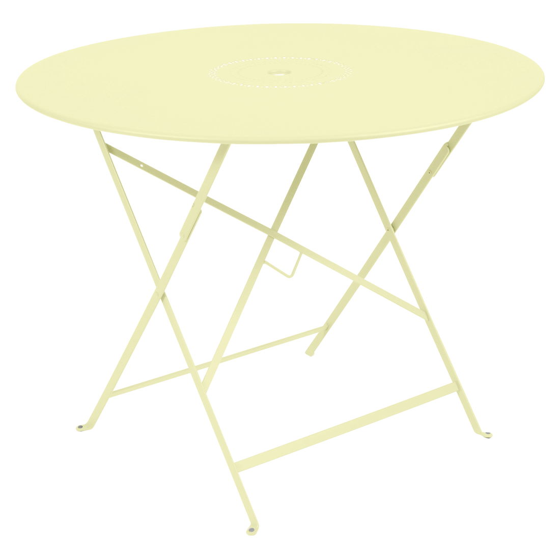 Metallklapptisch "Floreal" Ø 96cm