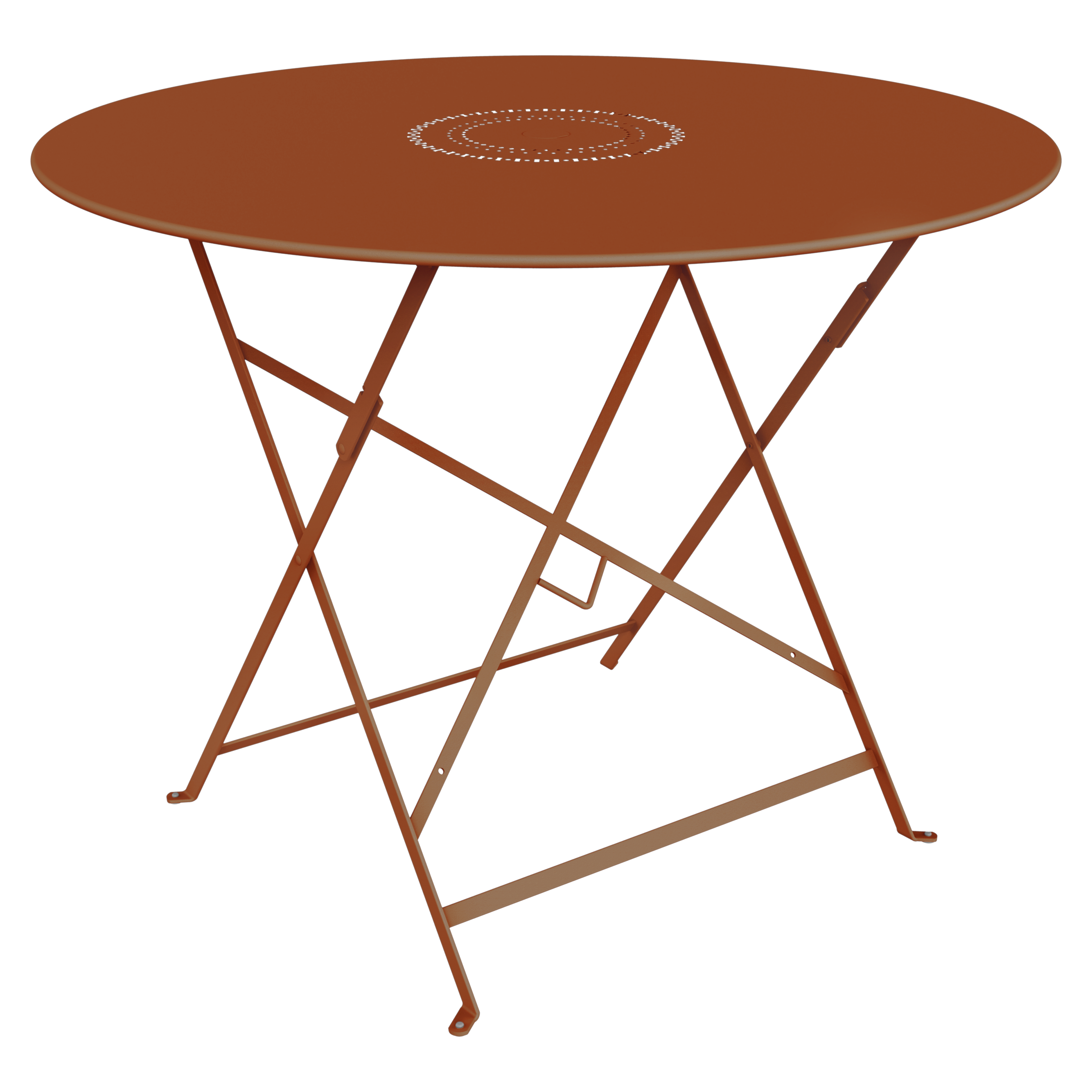 Metallklapptisch "Floreal" Ø 96cm