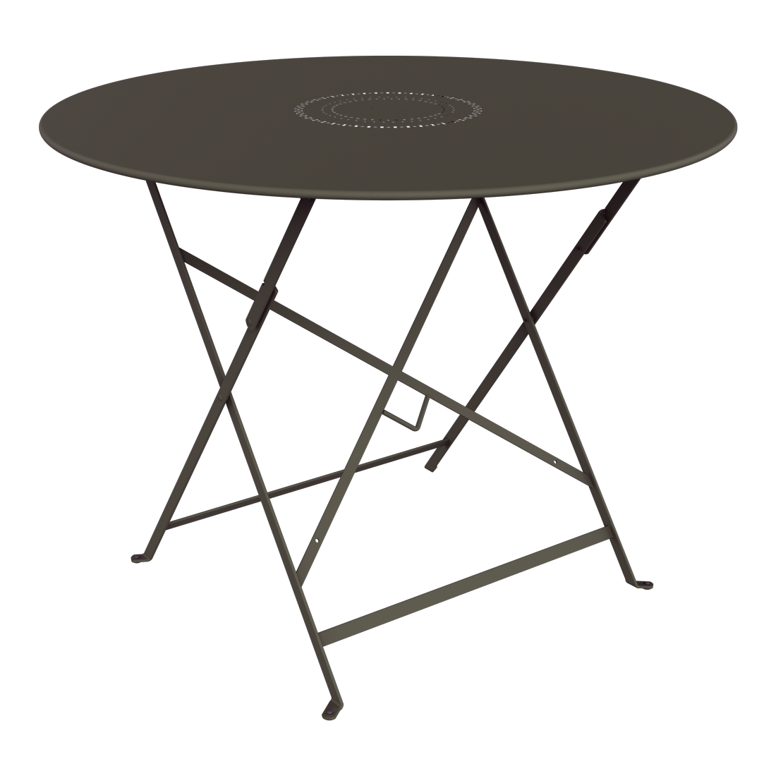 Metallklapptisch "Floreal" Ø 96cm
