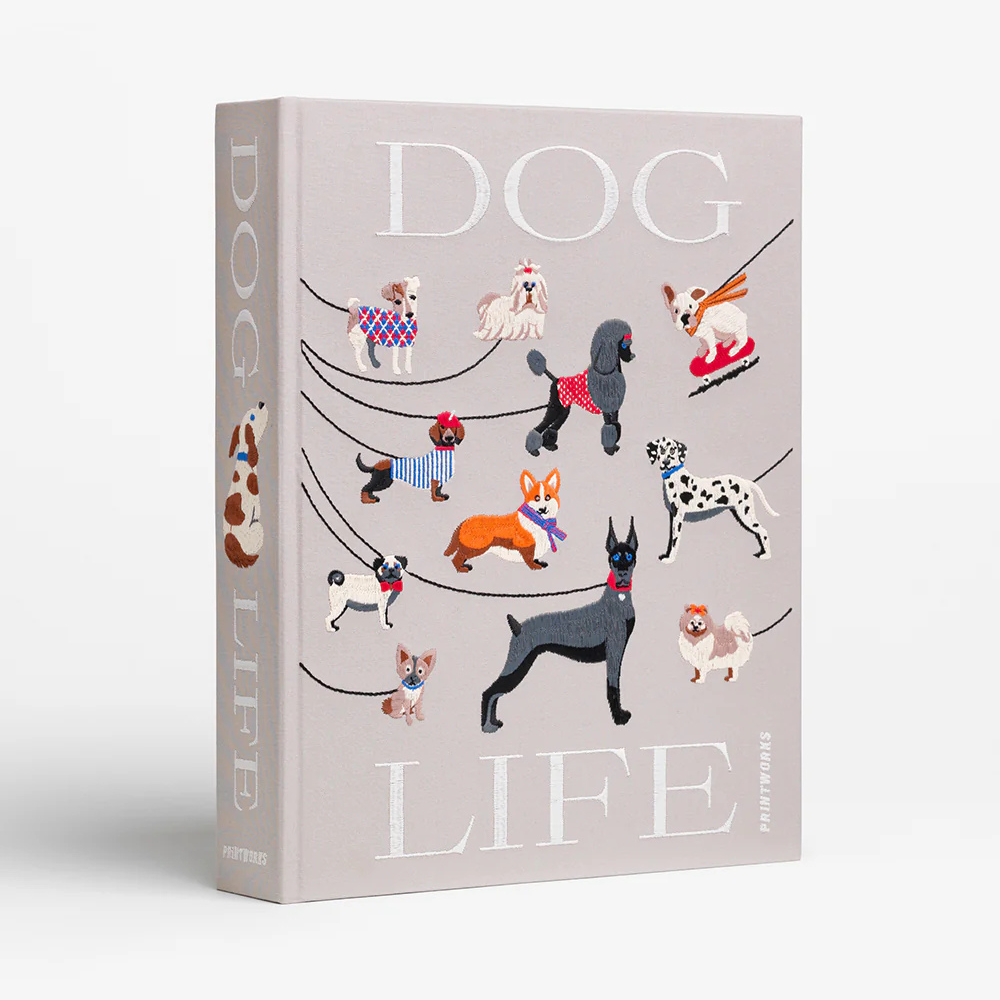 PRINTWORKS Fotoalbum Dogs Embroidered Gesamtansicht