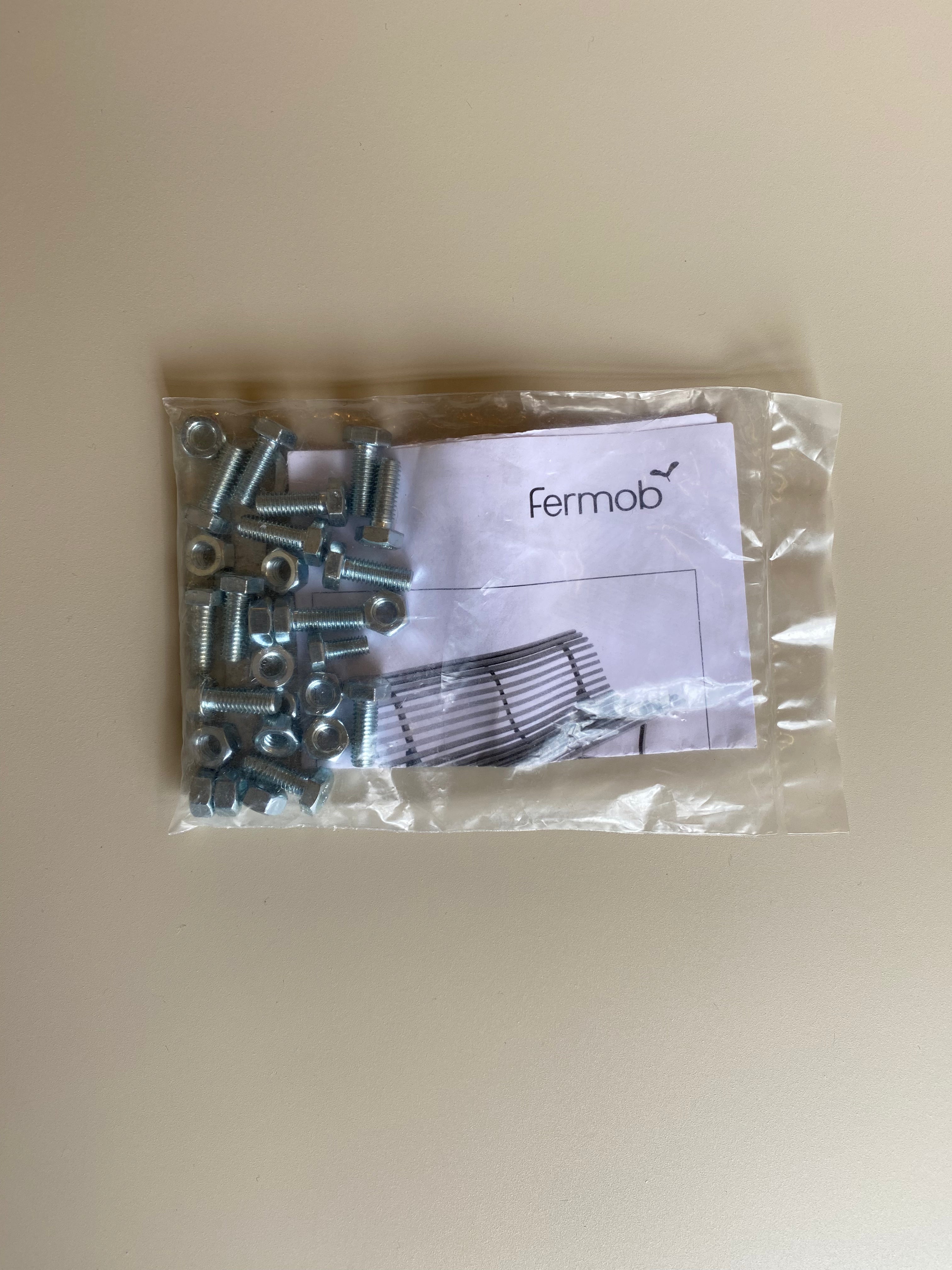 Fermob Ersatzteil | Luisiane Bänke | Beutel mit Schrauben