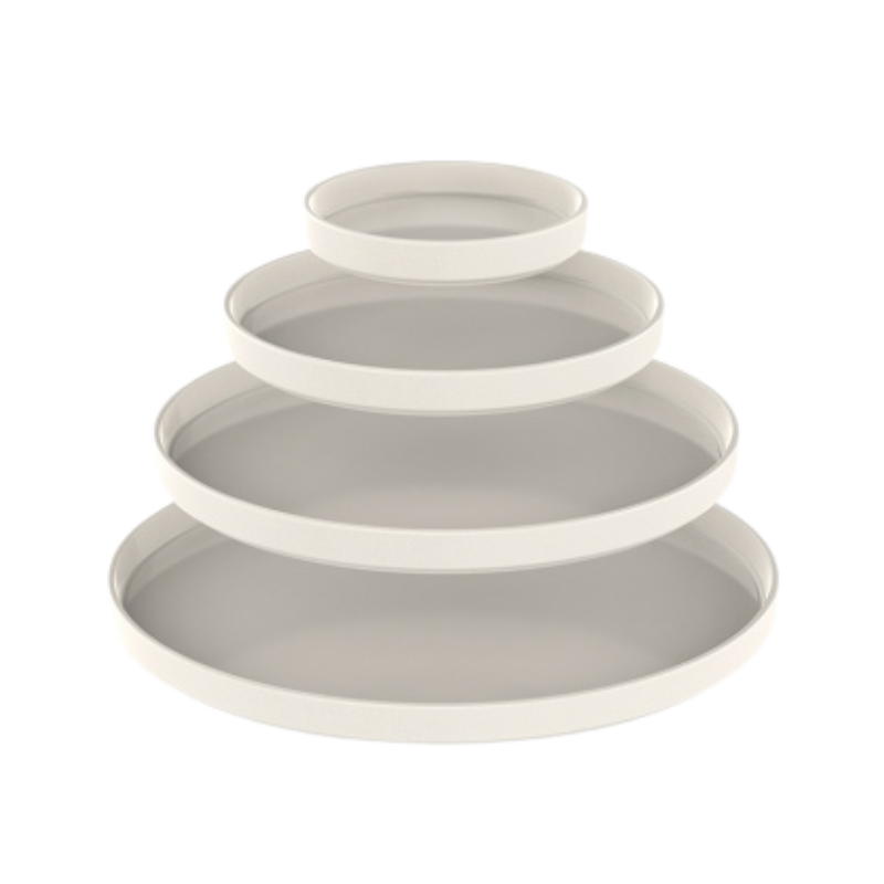 Kerzenteller "Henry" Elfenbein - ⌀13cm